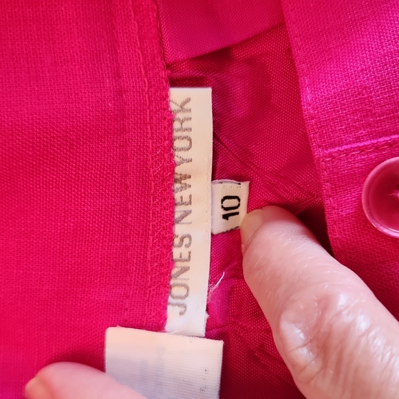 Vintage Jones New York A-line lightweight skirt, size 10 - Picture 10 of 14